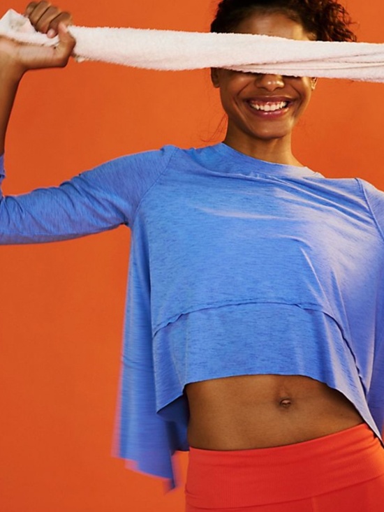 Free People Tops - Free people movement UV protection tempo long sleeve tee